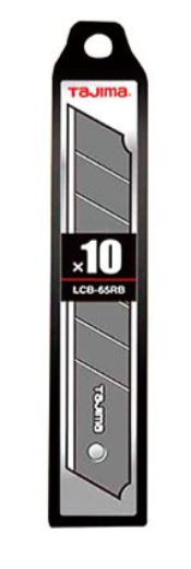 Lame de remplacement, Razar Black, 25mm/1&quot;, Style cassable (10 lames/un-6un/pqt)