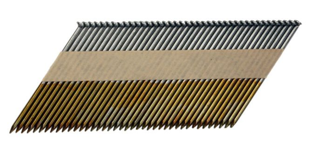 Paper strip nail 33° Falcon, 3-1/4" x .148", Clipped head, Smooth, Bright (2M/bx-80bx/skd)