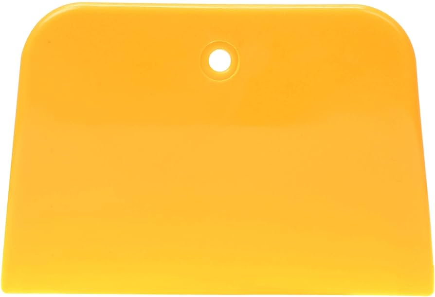 Applicateur de lissage manuel pour membrane, 3'' x 5'', Jaune