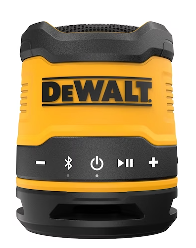 Haut-parleur bluetooth Dewalt, rechargeable