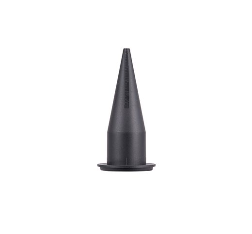 Caulking cone nozzle for sealant sausage gun, black (3un/pck)