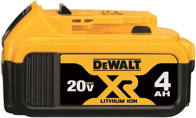 Batterie 20V MAX XR, Dewatl, 4Ah