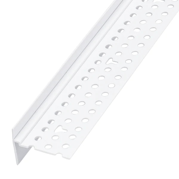 L-moulding 10', Trim-Tex 9010, 1/2&quot;, For drywall, Tear-away, White (50un/bx)