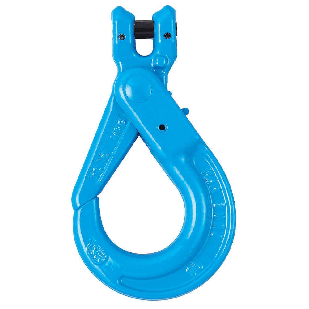 Yoke Clevis self locking hook, 3/8'', Grade 100