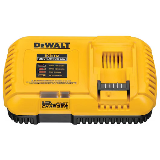 Chargeur à batterie rapide Dewalt ,12 amp, 20V/60V MAX