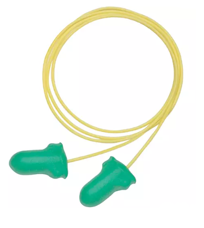 Ear plugs with cord, Maximum lite, Reusable, Low-pressure foam (2un-100un/bx)