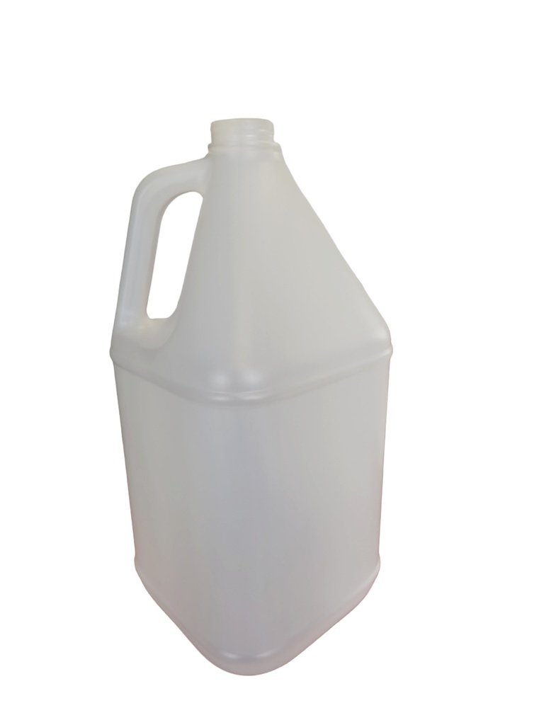 Bouteille vide en plastique 4L, Translucide