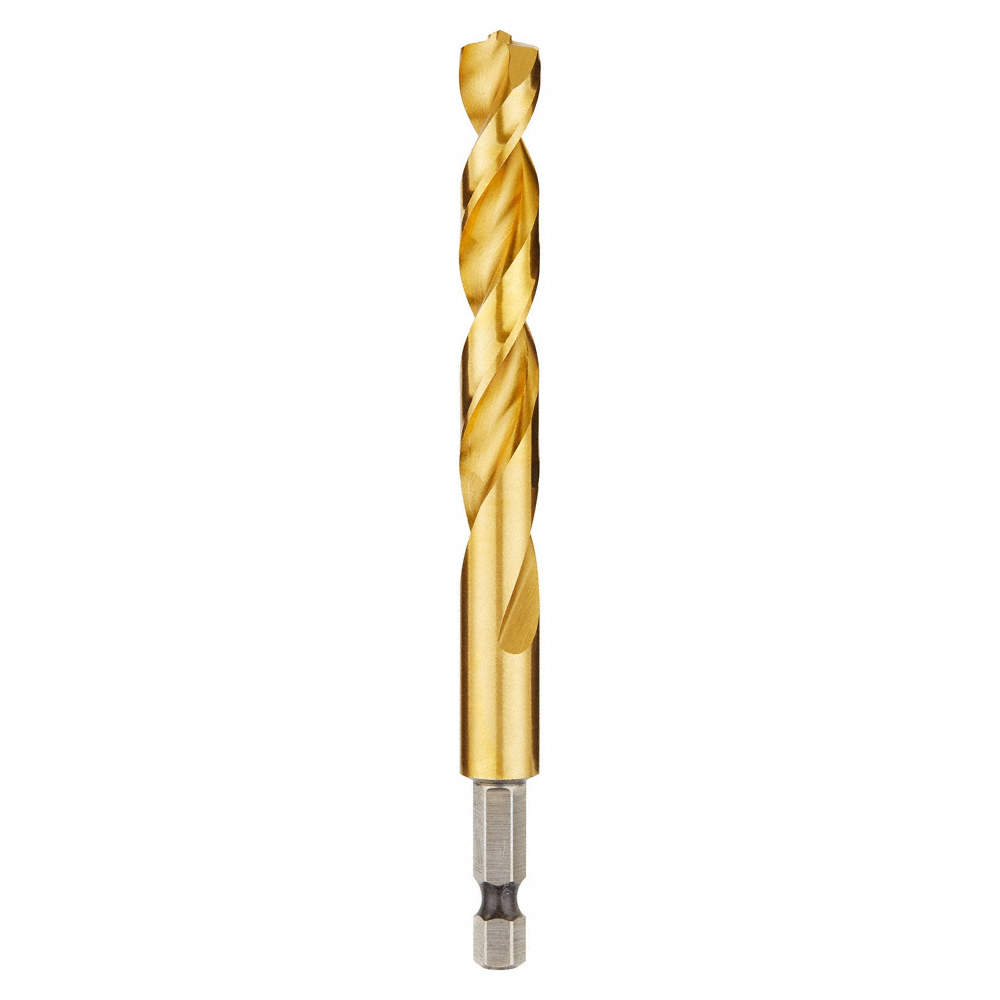 Foret à métal, Milwaukee Red Helix, 27/64&quot; x 3-1/8&quot; x 4-7/8', Titane (1un)