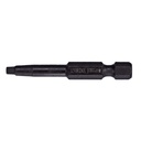 Embout de tournevis Carré #1, X-Hard, 3-1/2&quot;, Noir (10un/sac)