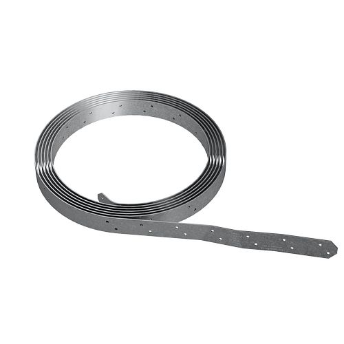 Courroie de métal structurelle, Simpson, CS14, 1-1/4'' X 100', 14g, Galvanisé