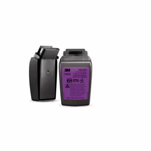 3M P100 Secure Click, Rigid Cartridges, Series D9093, for Half mask (60 pairs/bx)