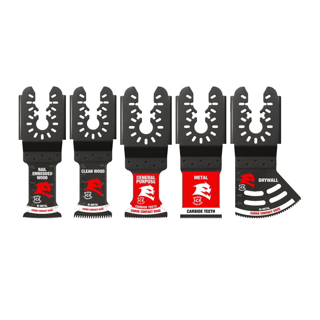 Set of Universal fit oscillating blade general Purpose, Diablo (5un/pck)