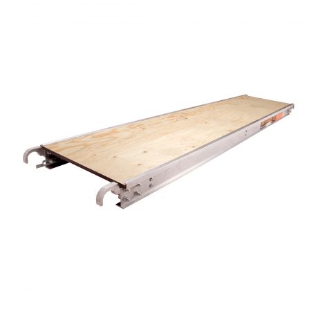 Plateforme d'aluminium et contreplaqué 5/8 , 7' x 19''