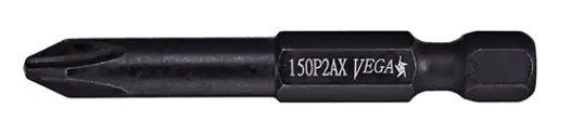 Embout de tournevis Phililips #3, X-Hard, 3-1/2&quot;, Noir (10un/sac)