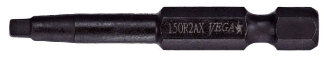 Driver bit Square #3, X-Hard, 3-1/2", Black (10un/bag)