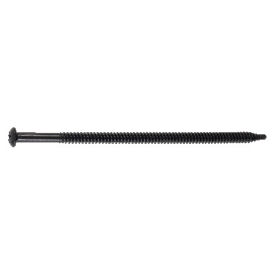 Insulation metal screw self-drilling, Bullseye, #12-13 x 8", Pan head, Phillips #3 , Rustproof coating (500un/bx)