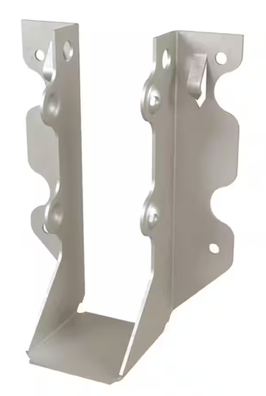 Étrier Mitek pour solives doubles pour 2x6 et 2x8, 2'' x 3-1/8'' x 5-1/4'', 18g, Galvanisé (50un/bte-60bte/pal)