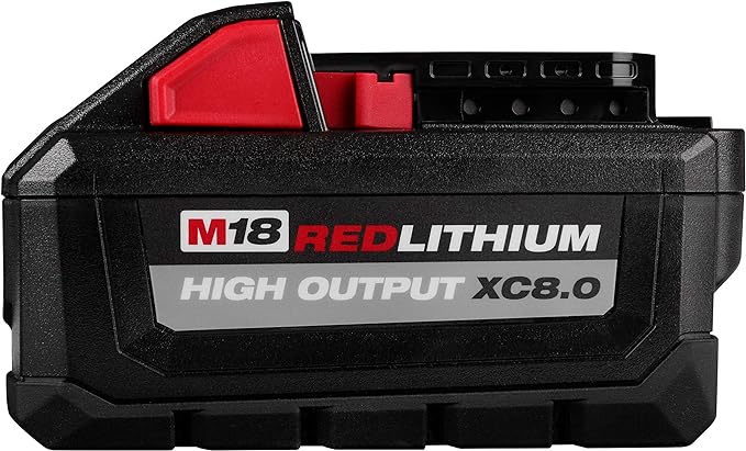 Batterie Milwaukee M18 Redlithium XC, Li-Ion 18V 8.0 Ah