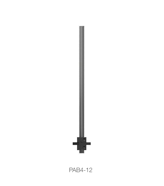 Boulon d'ancrage à béton, Simpson, 7/8'' x 18'', Avec rondelle 2-1/2'' x 2-1/2'' x 1/2'', Préassemblé
