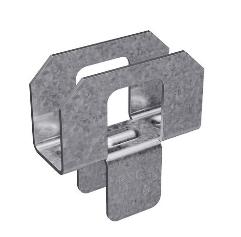 Panel Sheating Clip, Simpson, PSCL, 19/32, Zinc, (250/bx)
