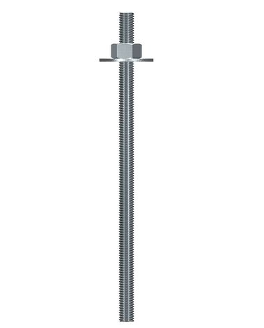 Boulon Retrofit, Simpson, RFB6'' X10-1/2'', Zinc (50un/Bte)