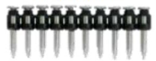 Clous pour métal en bande de plastique, Bosch, 1/2'' x 0.102/0.117, Annelé (1M/bte)