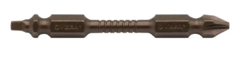 Double end bit Phillips #2 + Square #2, Vega, 2-9/16'' (5un/bag)