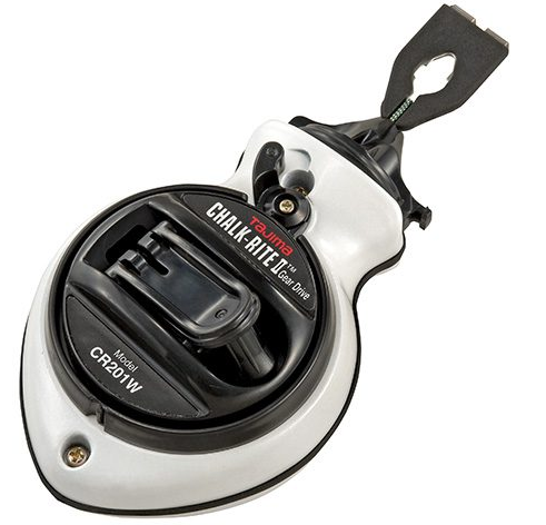 Dévidoir à craie, Tajima, CR201W-P, 0.04&quot;x100', Blanc (4un/bte-24/ctn)