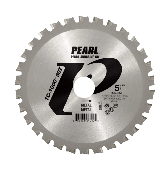 Metal circular saw blade, Pearl, 5-3/8", 30 teeth
