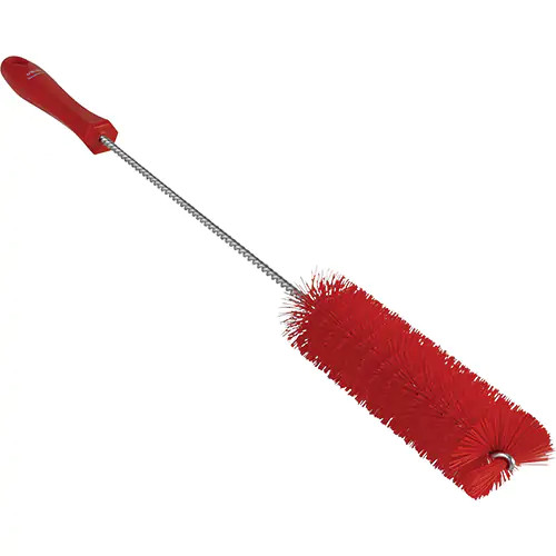 Brosse de nettoyage, Vikan, Soies Ferme, 20' x 1-1/2', Rouge 