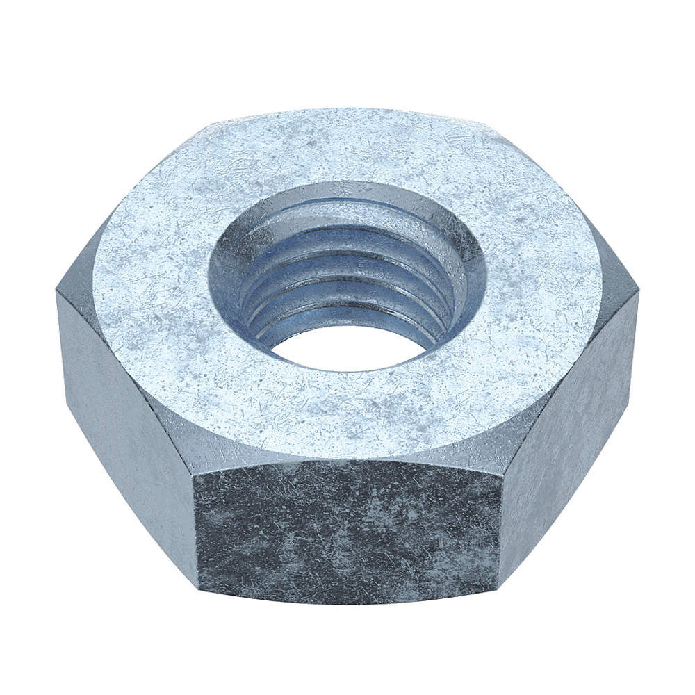 Écrou, 1/4''-20, Hexagonale, Acier inoxydable18-8 (50un/pqt)
