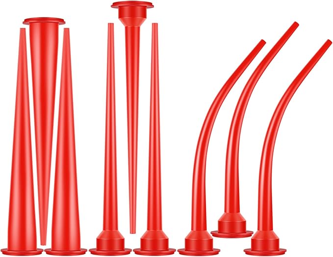 Caulking nozzle kit 12'', Bullseye, for sealant sausage gun (9un/pck)