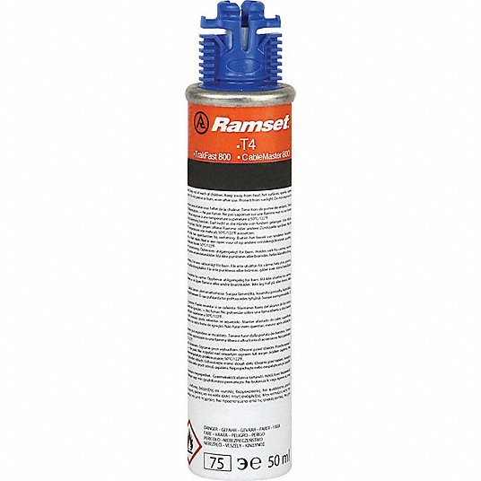 Bonbonne de gaz pour cloueuse Ramset T4MAG &amp; T4IF VRAC