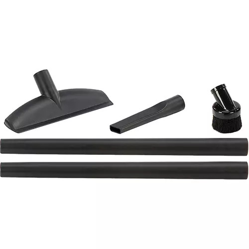 Ensemble d'accessoires de nettoyage pour aspirateur Shop Vac, 1-1/4", 2 rallonges, suceur plat, brosse ronde, buse humide/sèche avec tête de racloir à plancher 
