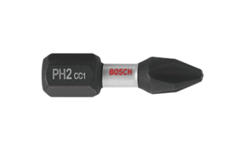 Embout à insérer Phillips #2, Bosch Driven, 1'' (15un/pqt)