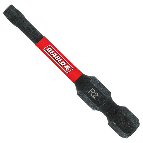 Insert bit Square #2, Diablo, 2" (100un/bag)