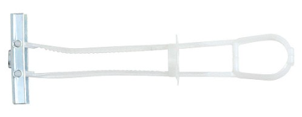 Ancrage pour mur creux, Dewalt, sangle à bascule, 3/16" x 4" (50 unités/paquet)