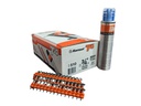 Concret plastic strip pin with fuel kit, Ramset T4, 3/4'' x 0.125'', Step shank, zinc (1000un/bx-5bx/cs-54cs/skd)