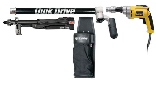 Adaptateur Quick Drive Visseuse à plancher pour terrasse en acier