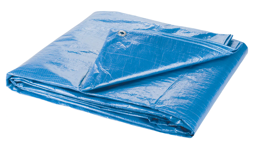 Tarp, Standard , 20' x 10' x 4mm, Blue