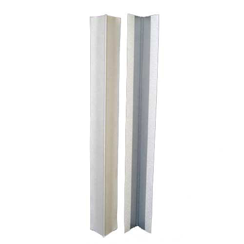 Coin 90° avec surface de papier, PLATINUM, 3/4'' X 3/4'' (50un/bte-40bte/pal)