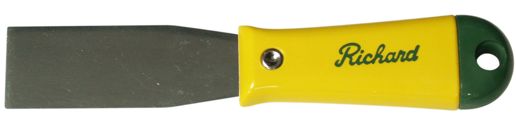 Couteau à mastic 1-1/4'', Richard, Lame en métal, Manche en plastique (5un/bte)