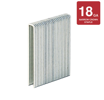 Staple L10 serie, 1/4" x 5/8", 18ga, Galvanised (5M/bx-7bx/cs-60cs/skd)
