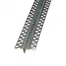 Expansion joint, "V" shape, 3/32'' x 10', Steel Zinc (25un/bx)
