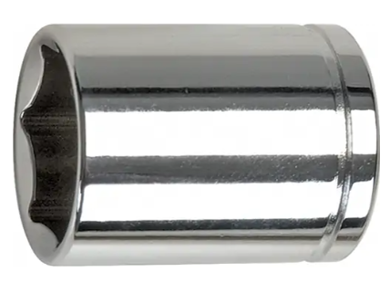 Douille métrique, 19mm, Prise 1/2", 6 Pans
