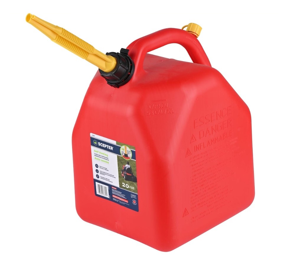 Bidon d'essence, Scepter, Évacuation autonome, 20L