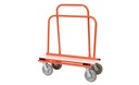 Chariot à gypse Circle Brand ST0101, 10'' de plateau x 17'' cadre, 2500 lbs, avec roue (1un)