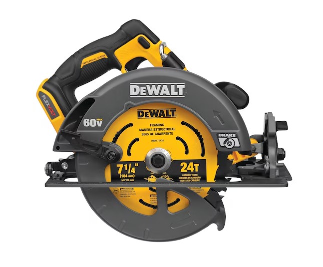 Circular saw, Dewalt DCS578B, 7-1/4&quot;, Brushless, 60V MAX (Tool only)