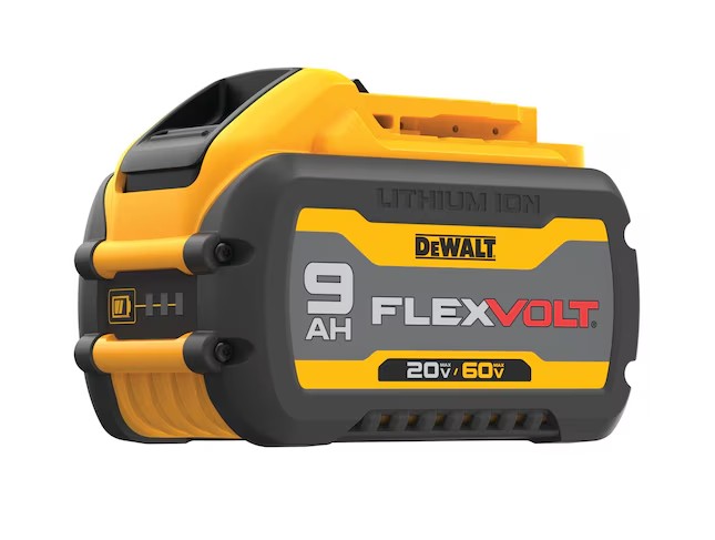 Batterie, Dewalt DCB609 Flexvolt, 9.0 Ah, Li-ion 20V/60V MAX (1un)