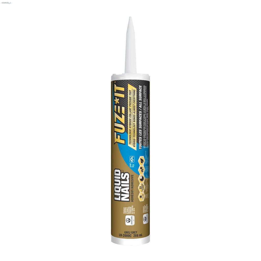 Adhésif clou liquide, Fuze It, 266ml, Beige (12un/bte)